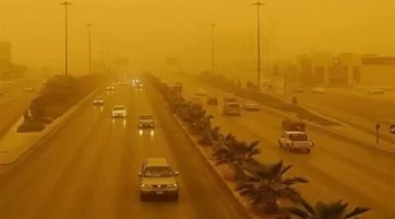 استمرار العواصف الترابية والرياح القوية وانقطاع الكهرباء في بعض مناطق الوادي الجديد