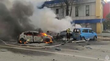 اصابة نحو 30 شخصا في ضربة روسية استهدفت شرق اوكرانيا