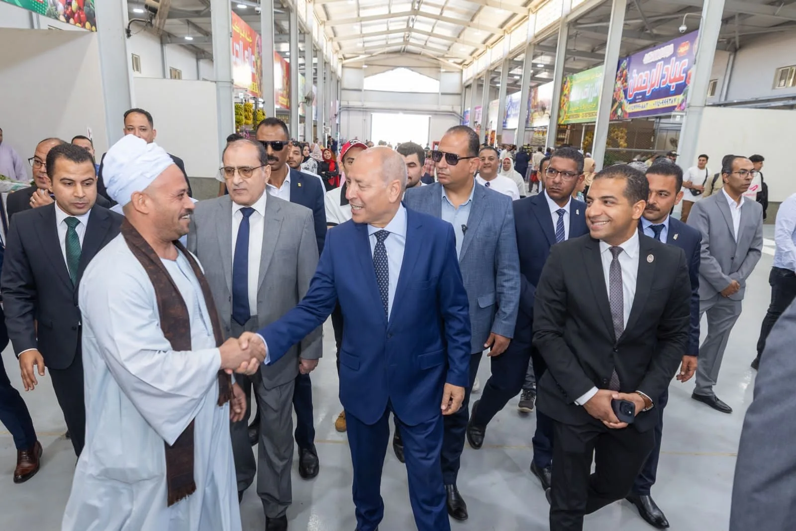 افتتاح أسواق حضارية متكاملة للباعة بالمقطم برعاية صندوق تحيا مصر