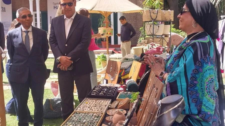 افتتاح النسخة الثالثة عشرة من معرض الحرف اليدوية "اشترى فن مصري"