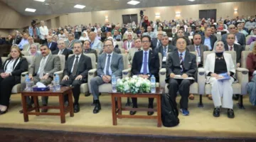 افتتاح فعاليات المؤتمر الرابع لطلاب الدراسات العليا في مجال العلوم التطبيقية بجامعة بنها