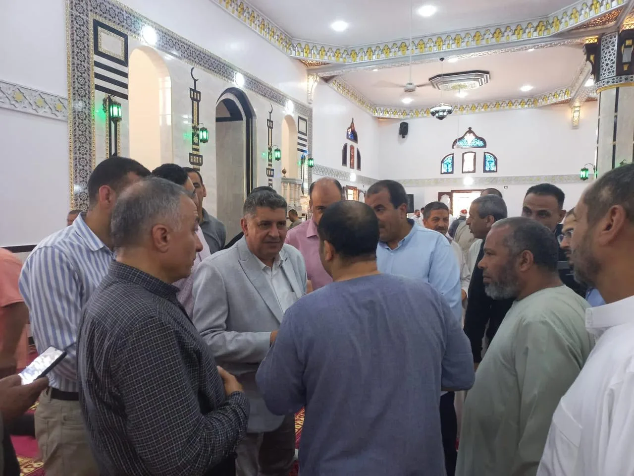 افتتاح مسجد حديث في المنطقة السكنية 26 واستعادة وحدات سكنية بمدينة السادات افتتاح مسجد حديث في المنطقة السكنية 26 واستعادة وحدات سكنية بمدينة السادات