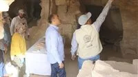 اكتشاف 3 مقابر جديدة في منطقة ذراع أبو النجا بالأقصر
