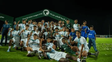 الأخدود يحقق بطولة دوري الدرجة الأولى لفئة تحت 15 عامًا