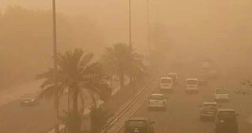 الأرصاد: غبار في منطقة الباحة الأرصاد: غبار في منطقة الباحة