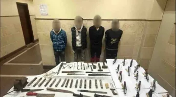 الأمن يداهم ورشة لتصنيع الأسلحة النارية بالبحيرة