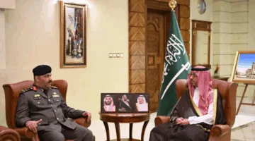 الأمير سعود بن جلوي يرحب بمدير مكافحة المخدرات في جدة