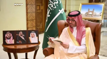 الأمير سعود بن جلوي يرحب بمساعد رئيس الهيئة العامة للإشراف على أموال القاصرين