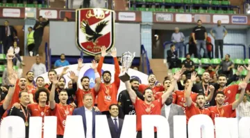 الأهلي 19-3 الزمالك: الأحمر يهيمن على موسم ألعاب الصالات