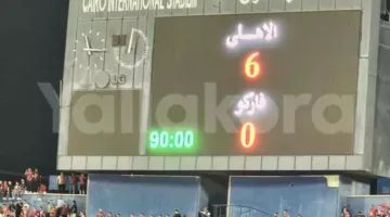 الأهلي يسجل السداسية الثانية والعشرين في الدوري أمام فاركو بعد غياب 20 عاماً.