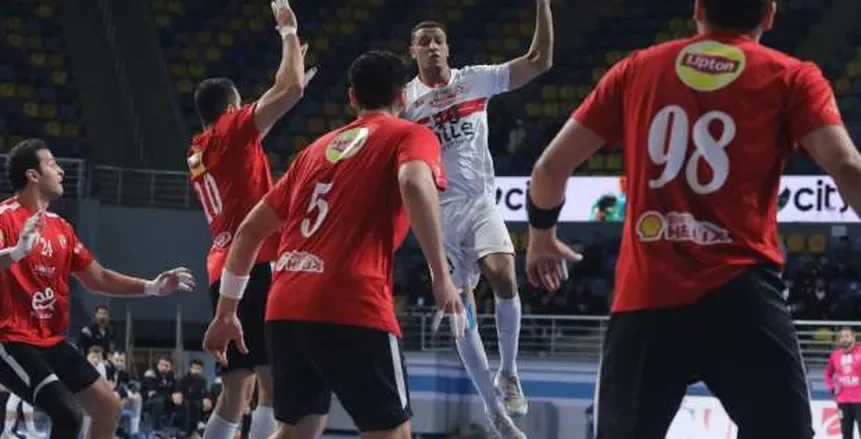 الأهلي يهيمن على الزمالك في الشوط الأول من نصف نهائي كأس السوبر لكرة اليد الأهلي يهيمن على الزمالك في الشوط الأول من نصف نهائي كأس السوبر لكرة اليد