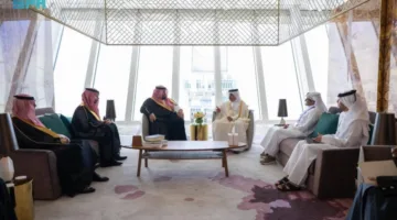 الإبراهيم يتباحث مع وزير المالية القطري حول تعزيز العلاقات الاقتصادية