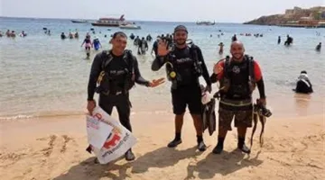 الإثنين: بدء حملة لتنظيف السواحل وقاع البحر في شرم الشيخ لحماية الحياة البحرية والشعاب المرجانية