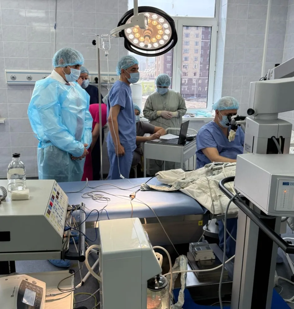 الإدارة العامة للأوقاف تدعم 37 تدخلا طبيا لتحسين السمع لدى الأطفال في قرغيزيا الإدارة العامة للأوقاف تدعم 37 تدخلا طبيا لتحسين السمع لدى الأطفال في قرغيزيا