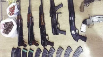 الإطاحة بالمشتبه بهم في تجارة الأسلحة النارية في المرج