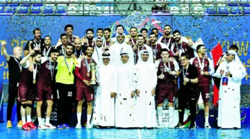 الإنجازات الذهبية تعزز هيمنة المنتخب العنابي لكرة اليد