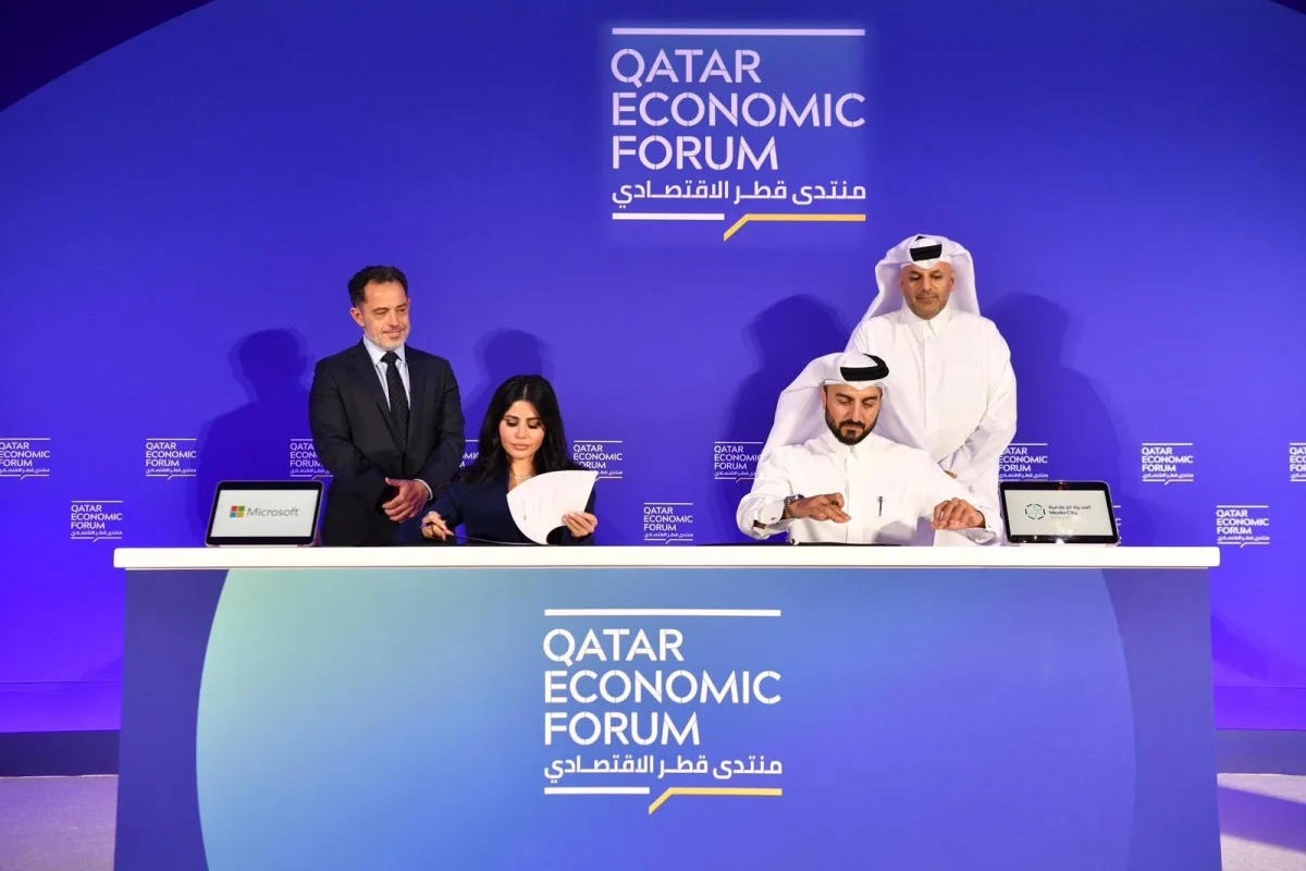 الاتفاق بين المدينة الإعلامية ومايكروسوفت قطر لتعزيز الابتكار في المجالات الرقمية والإعلامية الاتفاق بين المدينة الإعلامية ومايكروسوفت قطر لتعزيز الابتكار في المجالات الرقمية والإعلامية