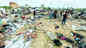 الاحتلال launches a large-scale ground operation in Gaza.