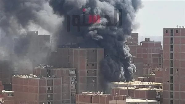 الاستماع لشهود العيان لكشف ملابسات حريق مصنع بمدينة السلام