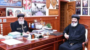البابا تواضروس يقود قداس الإلهي من كنيسة أرض الجولف (بث مباشر)