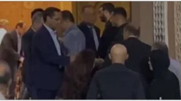 البلشي وعبد المحسن سلامة يتصدران قائمة الحضور في عزاء زوجة الإعلامي محمد مصطفى شردي.