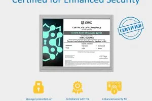 البنك الأهلي الكويتي في مصر يحصل على شهادة PCI DSS لضمان أمان بطاقات الدفع الإلكتروني