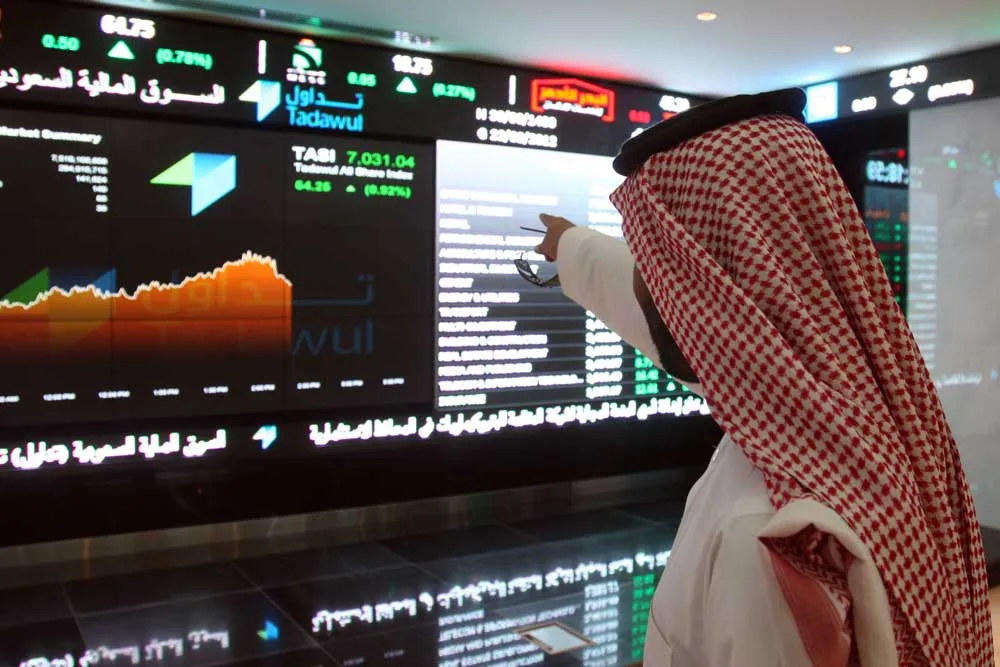 البورصة السعودية ترتفع مجددًا مع زيادة عوائد الأسهم البورصة السعودية ترتفع مجددًا مع زيادة عوائد الأسهم