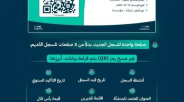 التجارة: نظام مبتكر للسجل التجاري وإمكانية الوصول إلى بياناته عبر مسح رمز الـ(QR)