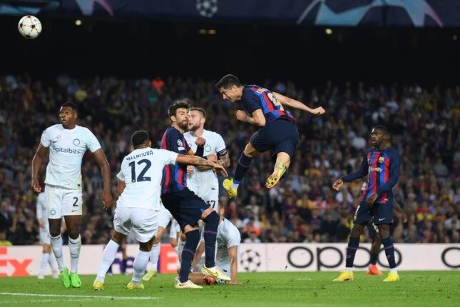 التشكيل المتوقع لـ إنتر ميلان وبرشلونة في دوري أبطال أوروبا