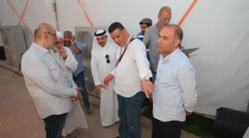 «التضامن» تزور مخيمات حجاج الجمعيات الأهلية في عرفات ومنى