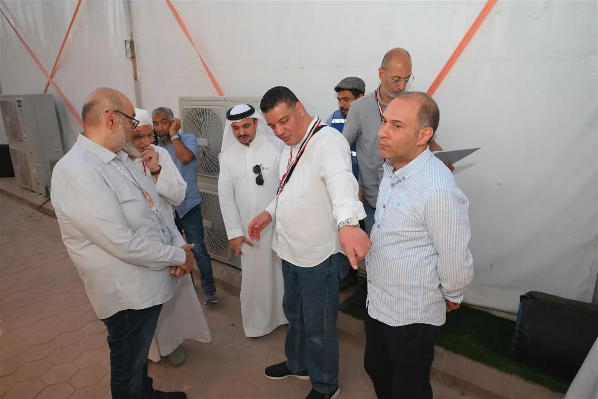 «التضامن» تزور مخيمات حجاج الجمعيات الأهلية في عرفات ومنى «التضامن» تزور مخيمات حجاج الجمعيات الأهلية في عرفات ومنى