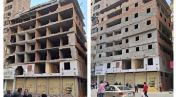 التطوير المحلي: إلغاء مبنى مكون من 7 طوابق في عين شمس وتحويل المسؤولين إلى النيابة الإدارية.