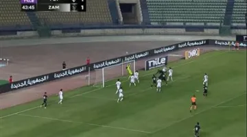 التعادل الإيجابي يحدد نتيجة الشوط الأول لمباراة الزمالك وبتروجيت في الدوري المصري