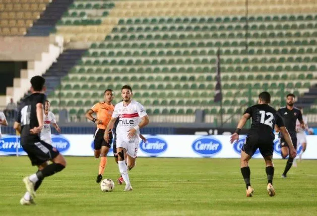 التعادل المثير ينتهي به الشوط الأول بين الزمالك وبتروجت في الدوري «فيديو» التعادل المثير ينتهي به الشوط الأول بين الزمالك وبتروجت في الدوري «فيديو»