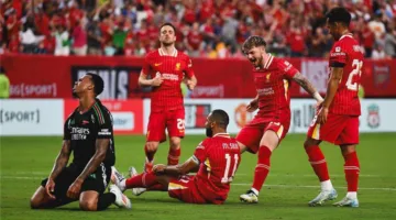 التعادل يحدد نتيجة مباراة ليفربول وآرسنال في الدوري الإنجليزي.