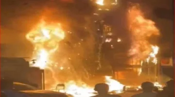 التفاصيل الكاملة لحريق مطعم في ميدان سفير.. 60 دقيقة من النيران