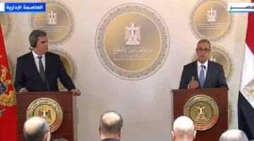 الجبل الأسود: نثمن الدور المصري للحفاظ على الأمن الإقليمي في المنطقة