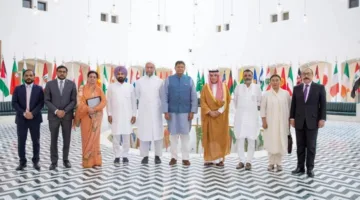 الجبير يستضيف مجموعة من النواب الهنود