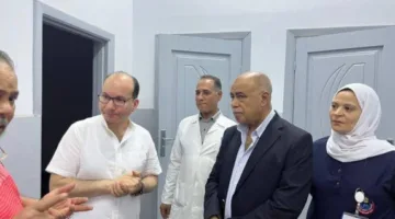 الجزار يقوم بجولة تفقدية في بعض المرافق الصحية بجنوب القاهرة