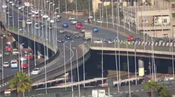 “الجمهور” يوثق حركة المرور في المحاور الرئيسية بالقاهرة (فيديو)