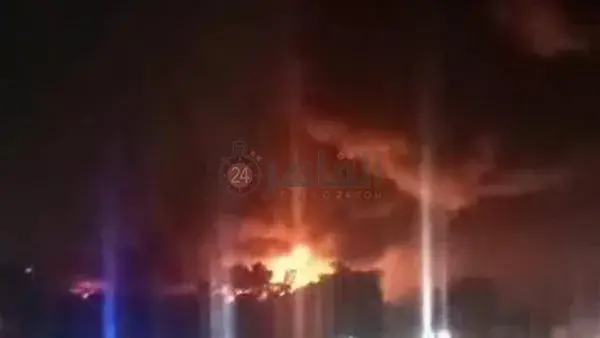 الحماية المدنية بالمنوفية تحاول السيطرة على حريق مخزن بلاستيك بكفر أبنهس
