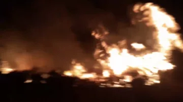 الحماية المدنية تتعامل مع حريق في مزرعة بدمياط