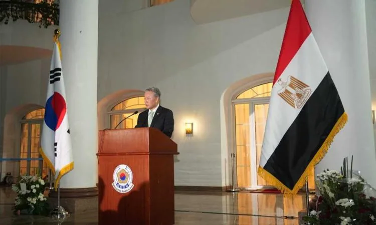 الخارجية تشارك بالاحتفال بمرور 30 عاما على إقامة العلاقات بين القاهرة وسيول
