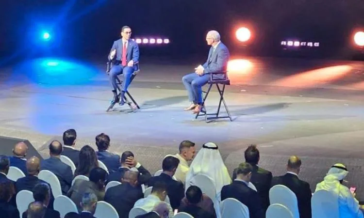 الخطيب: نهدف إلى تعزيز التعاون الصناعي والاستثماري بين مصر والإمارات. الخطيب: نهدف إلى تعزيز التعاون الصناعي والاستثماري بين مصر والإمارات.