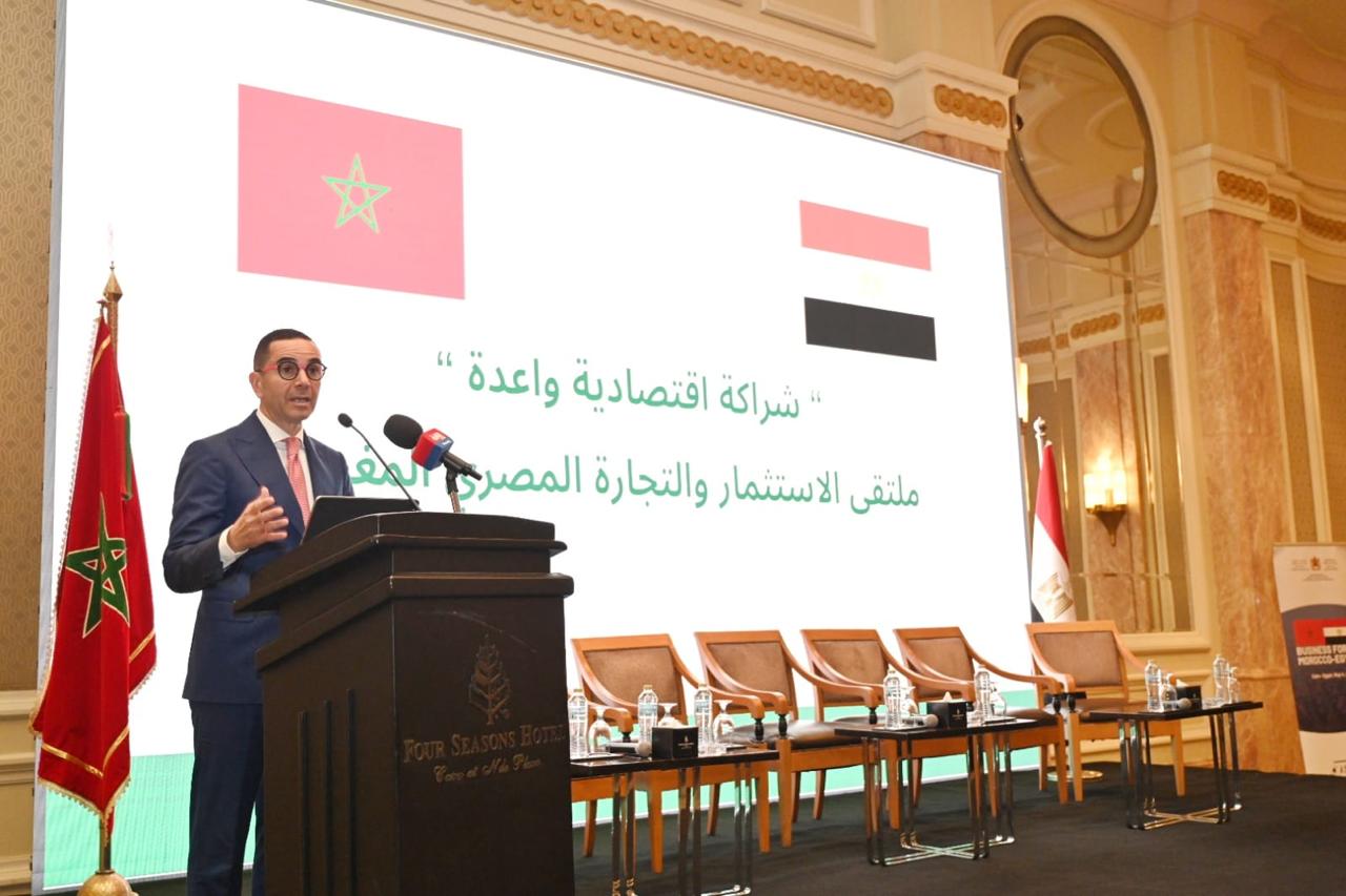 «الخطيب» يفتتح فعاليات ملتقى الاستثمار والتجارة المصري المغربي