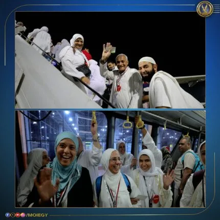 «الداخلية»: انطلاق أول مجموعة من حجاج القرعة.. فيديو «الداخلية»: انطلاق أول مجموعة من حجاج القرعة.. فيديو