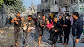 الدفاع المدني في غزة يطالب بالتدخل الدولي لحماية خدمات الإسعاف في رفح