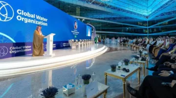 الدول المؤسسة للمنظمة العالمية للمياه تختتم اجتماعها التأسيسي في الرياض وتلتزم بتعزيز جهود استدامة الموارد المائية.