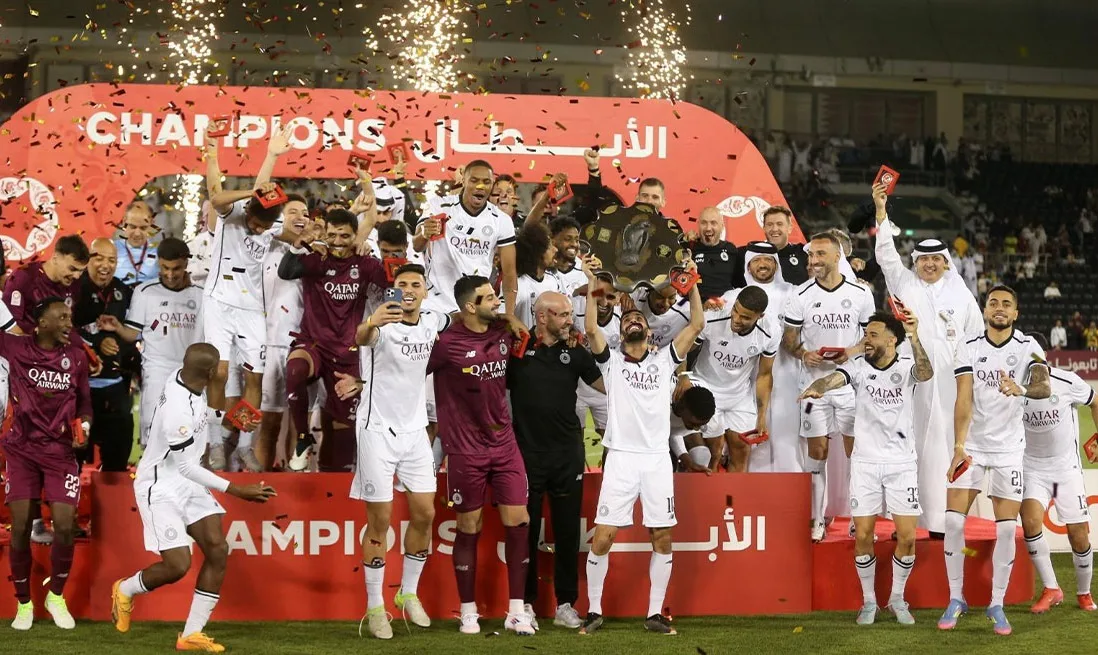 الذكاء الاصطناعي يتوقع أبطال الدوري القطري خلال الـ 10 سنوات القادمة.. منافسة شرسة بين السد والدحيل