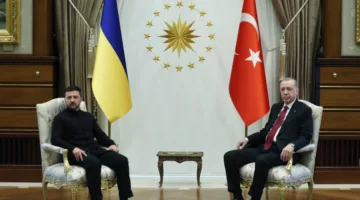 الرئيس التركي يتناول مع نظيره الأوكراني الجهود الرامية لتحقيق السلام.
